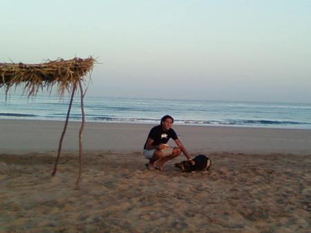 avc black a la plage